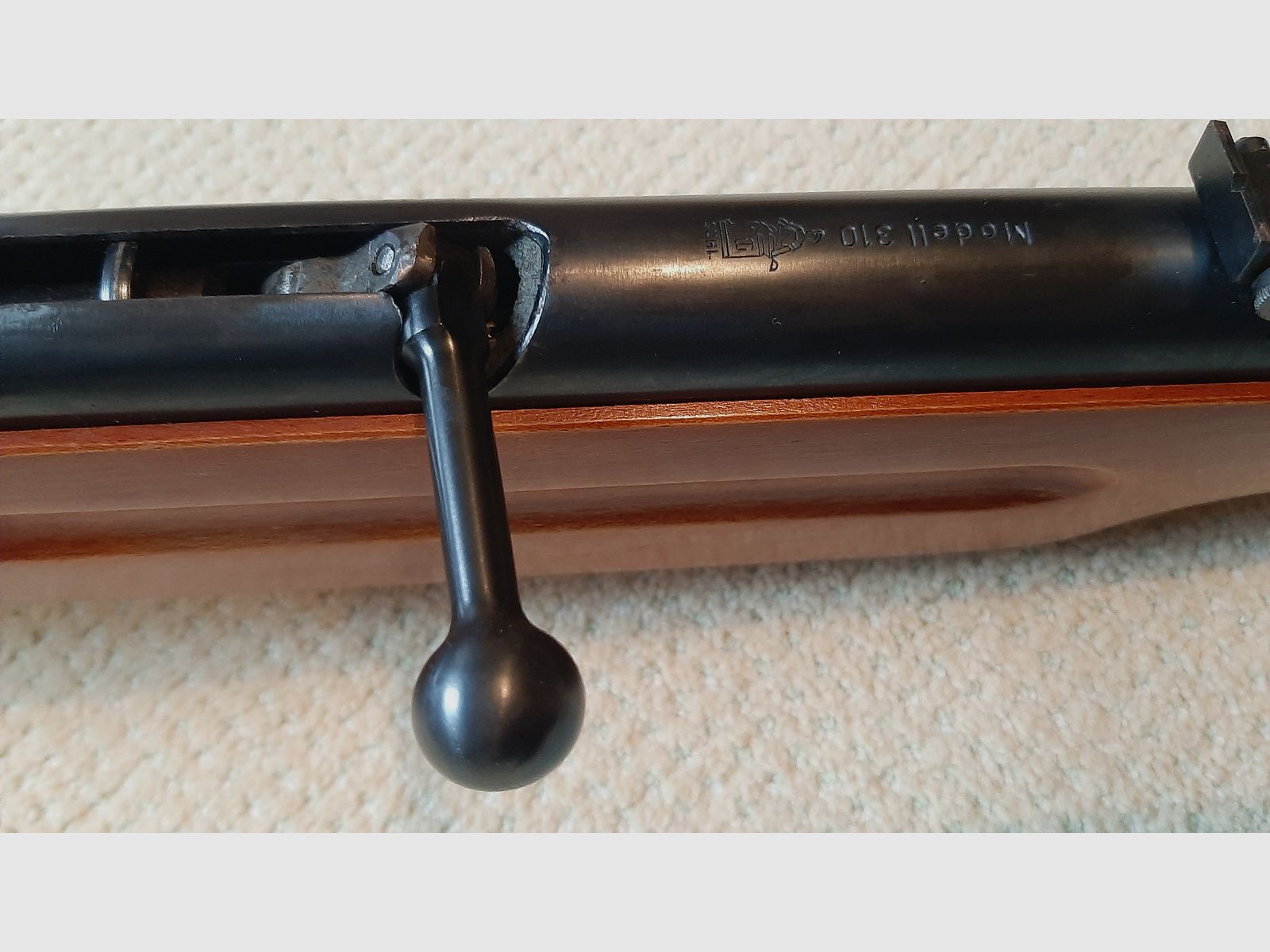 Fucile ad aria compressa Suhl Haenel 310 con calcio sportivo