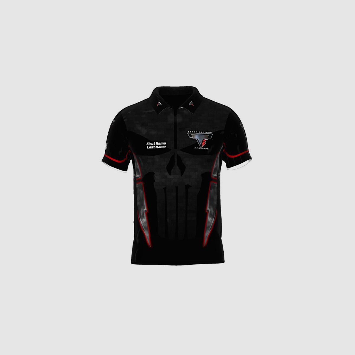 DED Taran Tactical Punisher T-Shirt, Größe: L, Benutzerdefinierter Name: Kein Name, Kleidungstyp: Regulär (Herren), Bild 3 von 3