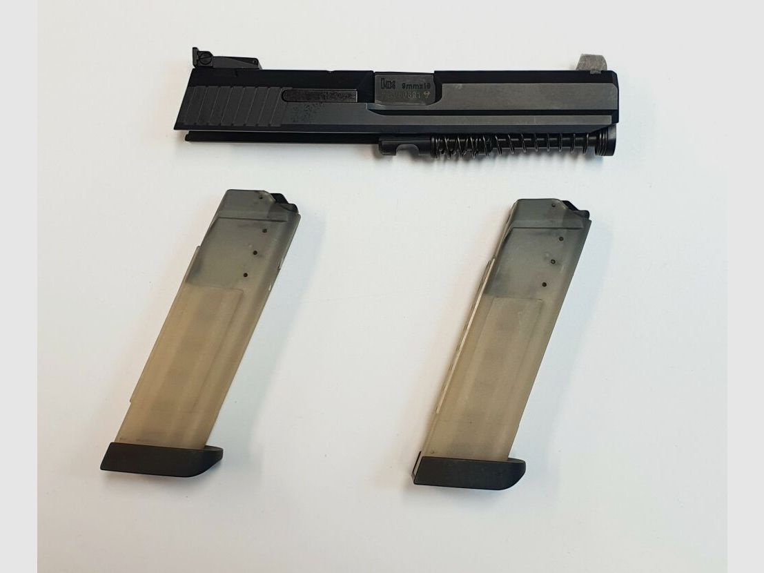 Pistolet Heckler & Koch Heckler & Koch HK USP .45Auto, zestaw z systemem wymiennym 9mmLuger, kompletny