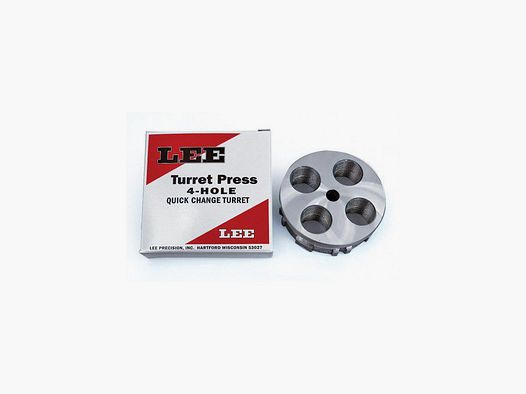 LEE TURRET TOOL PLATE – 4 POSITIONS