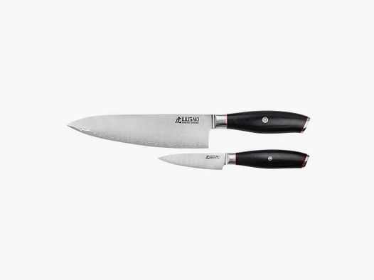 Set San Mai 10Cr15 - Coffret 2 couteaux Wusaki