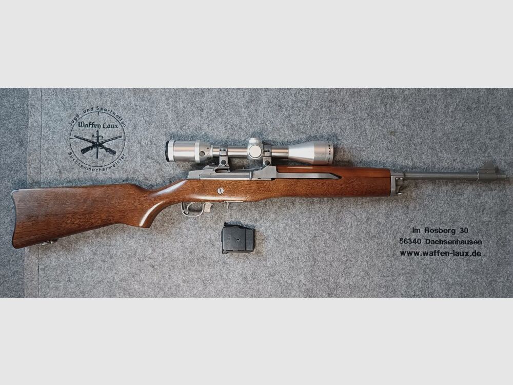 Ruger Firearms Mini 14 -Mini Thirty 7,62x39 Nickel mit ZF