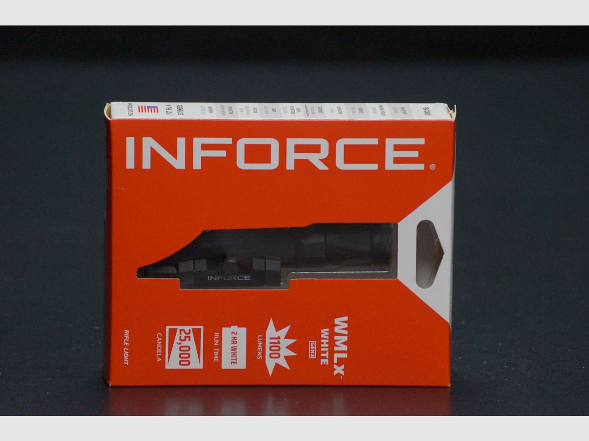 Inforce WMLx White Gen3 1100 Lumen, immagine 2 di 2