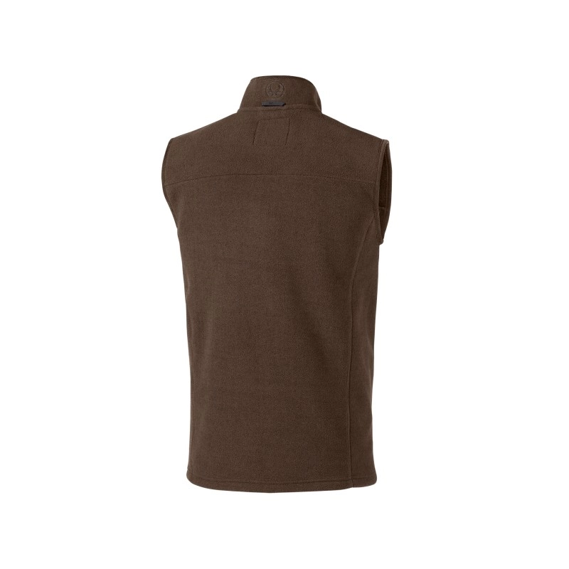 Gilet polaire homme Waidmanns Bruno marron, image 2 sur 2