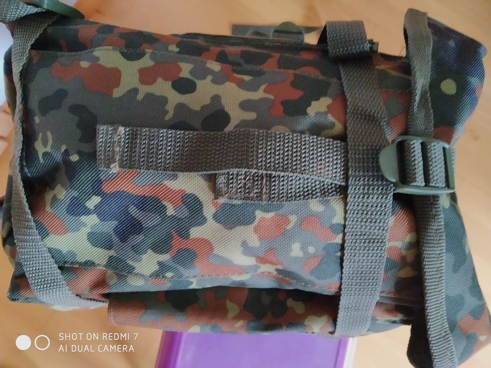 Imitat BW - Kampfrucksack, Volumen 65 l, Flecktarn