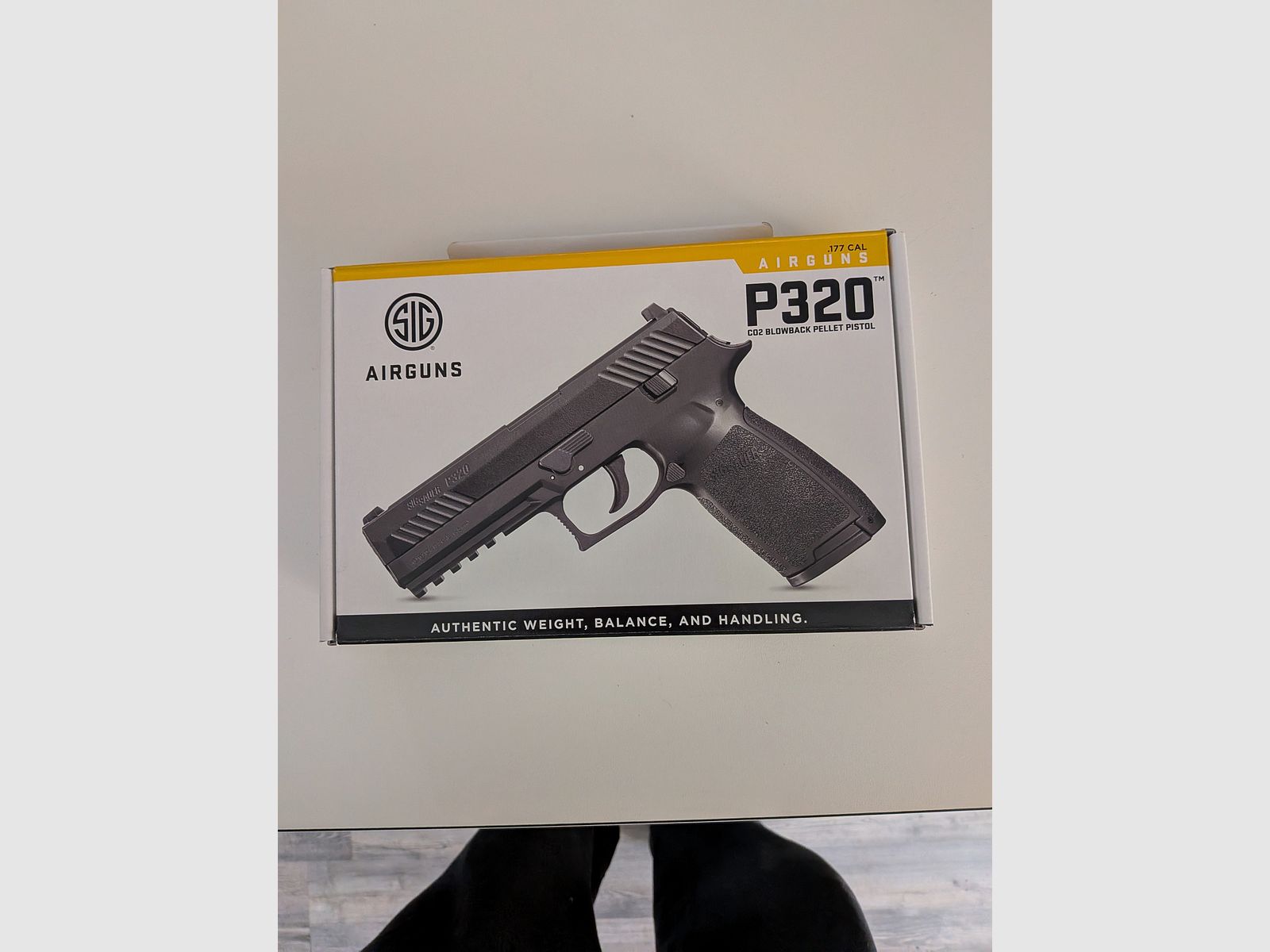 Pistola de retroceso de CO2 Sig Sauer P320