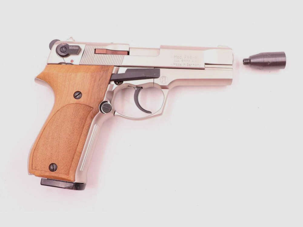 Walther - Ulm P88-9 Compact Luxus verchromt
