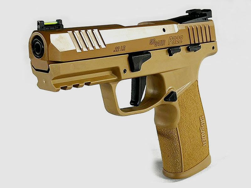 Sig Sauer P322 Coyote Tan