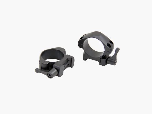 Schnellspannmontage für Weaver 30mm Ringe 2-teilig D=30mm Ringe - BH=4,5mm - Schnellverschluss
