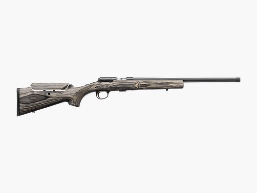 BROWNING T-BOLT TARGET VARMINT BRĄZOWY LAMINAT REGULOWANA KOLBA GWINTOWANA KAL.22LR DŁUGOŚĆ 49cm