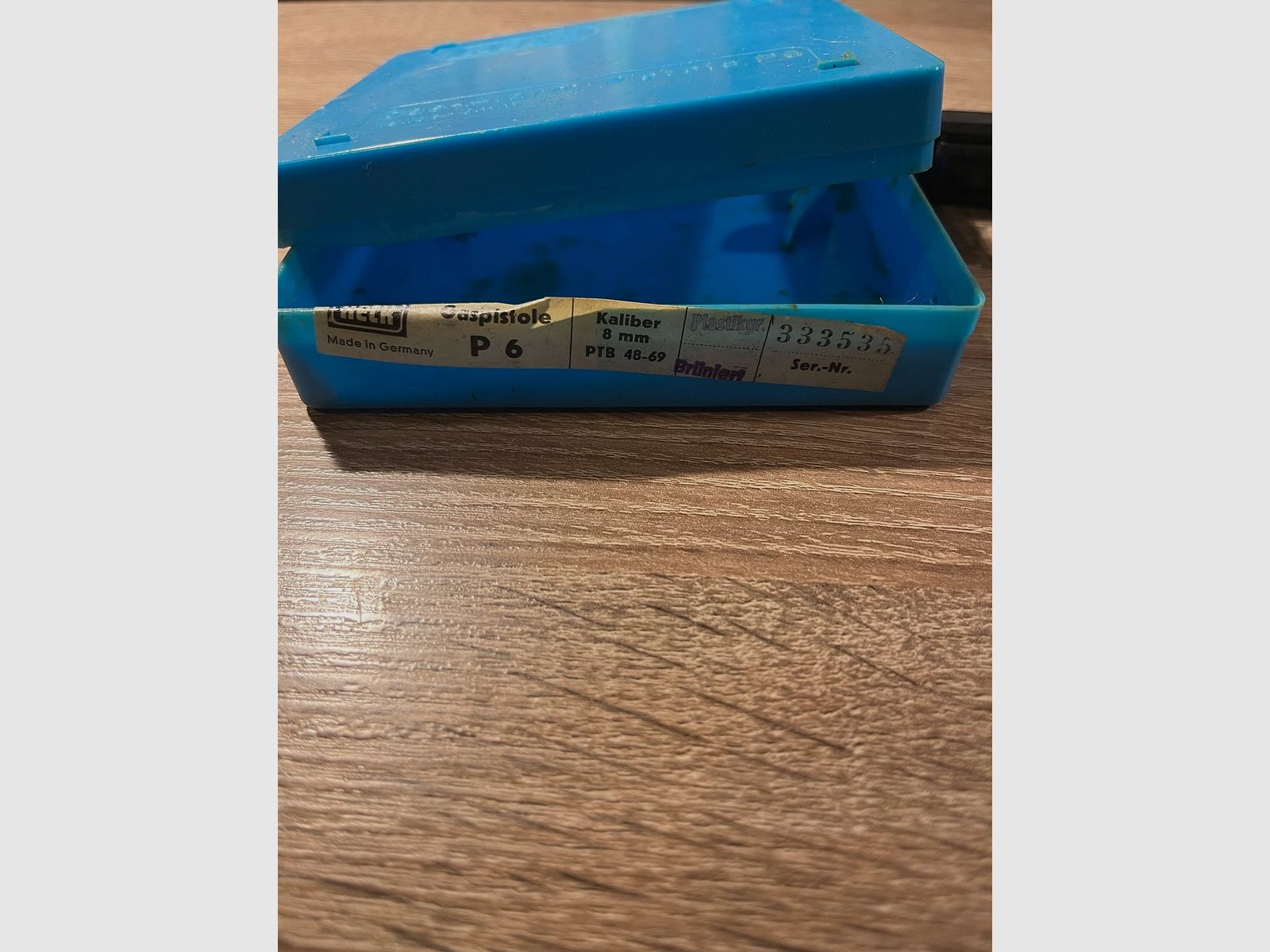 Reck Gaspistole P6 8mm