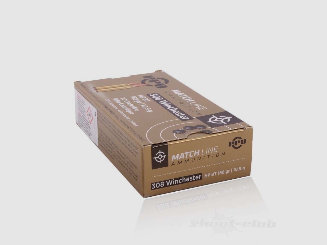 PPU - Prvi Partizan PPU Match HP BT 10,9g /168 grs