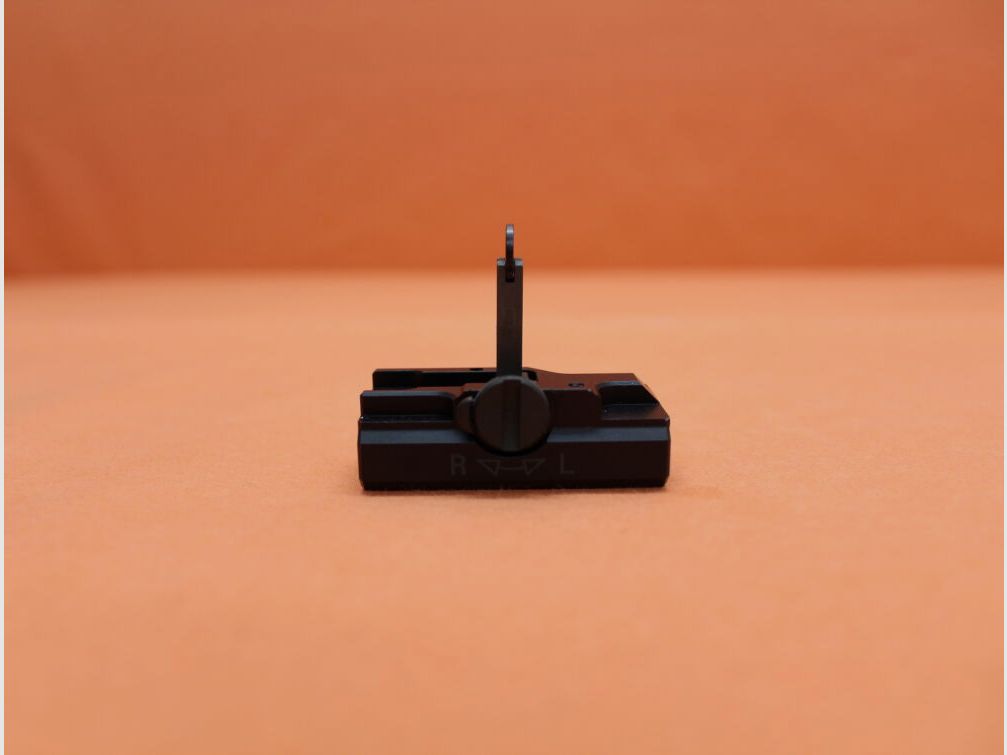 Heckler & Koch Heckler&Koch HK MR223/MR308: Snelle wisselvizier H&K zwart Ø2mm opklapbaar, voor Picatinnyprofiel (Vizierlijn h = ca. 33mm)