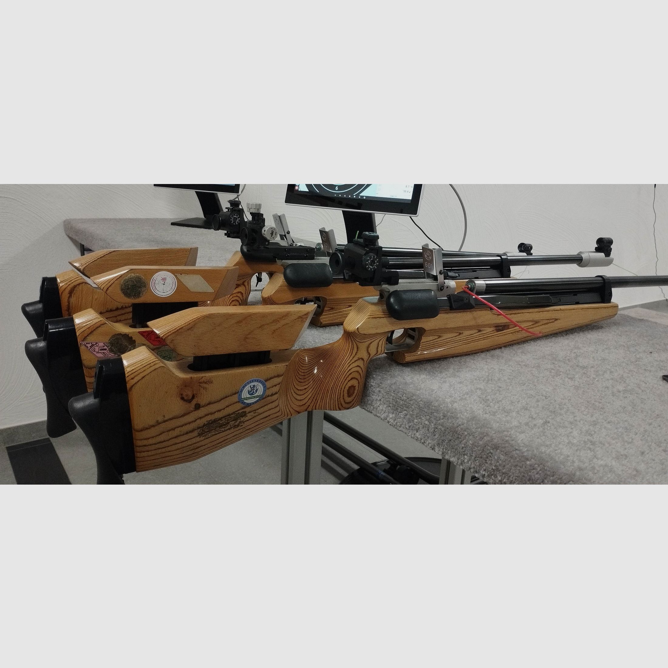 3 Match Luftgewehre Feinwerkbau 601