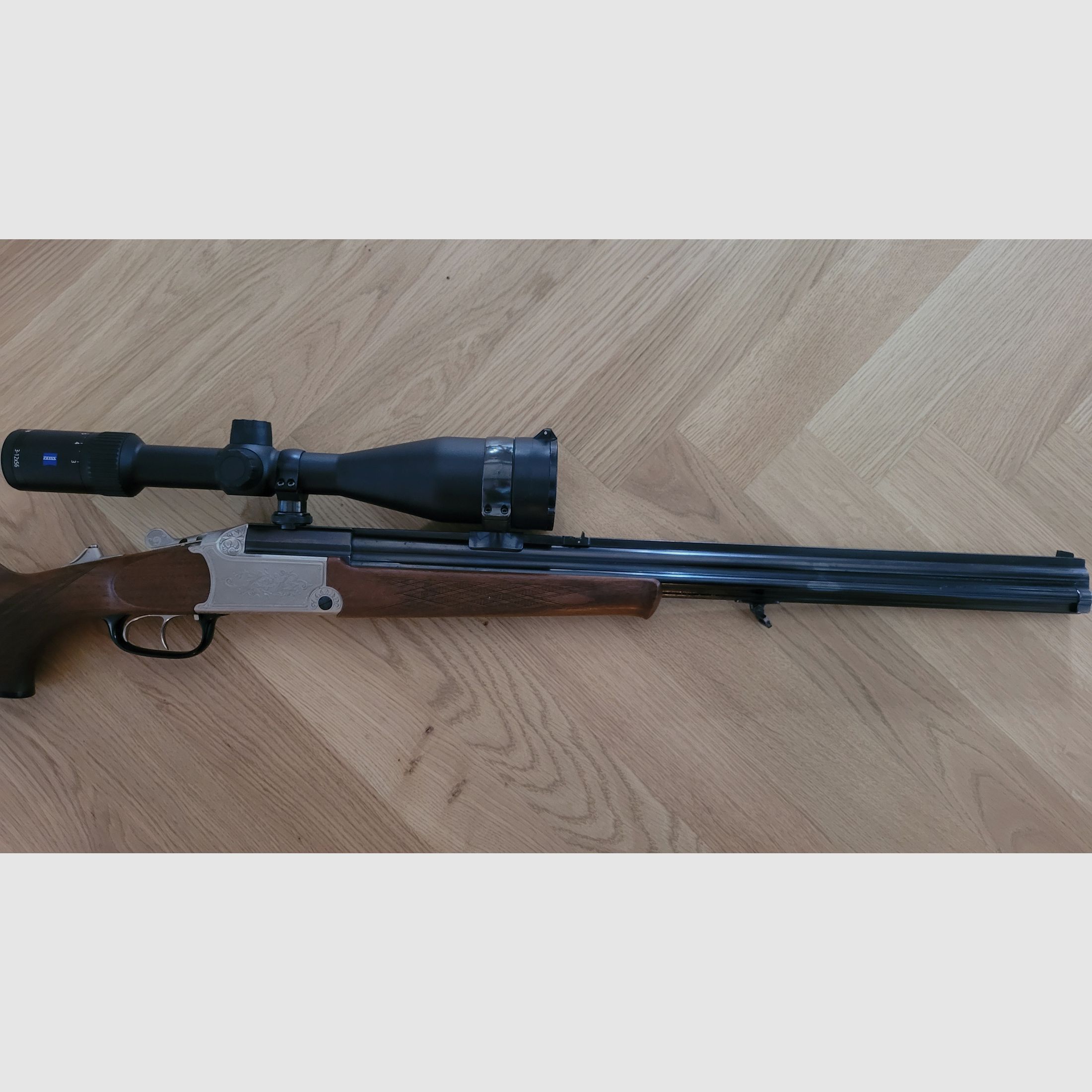 Blaser BD 880 Bockdrilling mit Zeiss Conquest V4 3-12x56
