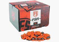Boîte de Paintballs First Strike 600 coups (gris / orange)