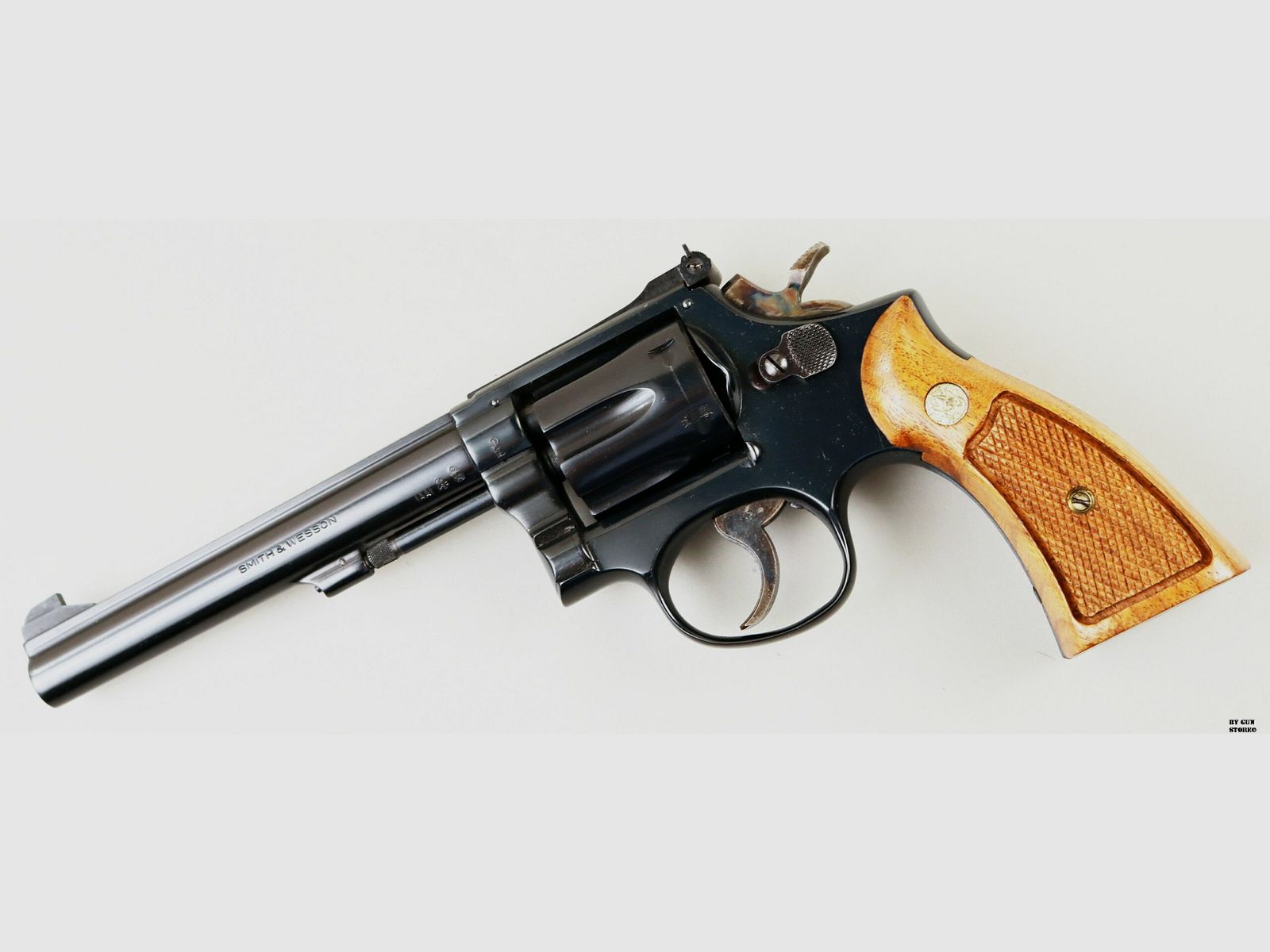 Revolver Smith & Wesson mod. 17-3 K22 Masterpiece cal. .22 LR matr. 5k89447, immagine 2 di 10