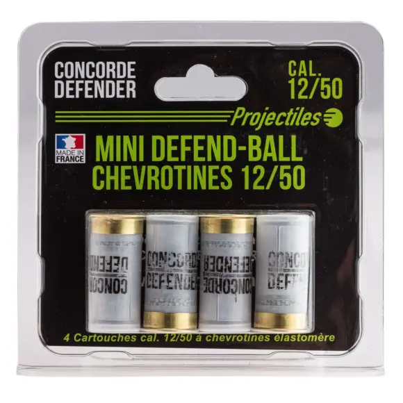 Chevrotine Mini Defend Ball Concorde Defender Kaliber 12/50