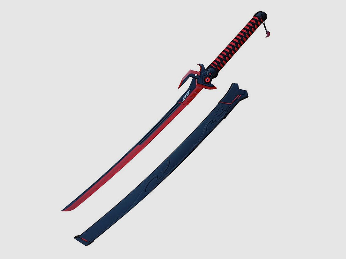 Overwatch Genji Evil Anime Schwert