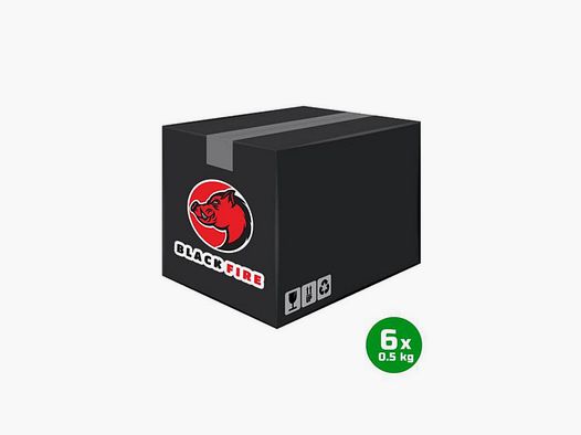Black Fire Original - Alquitrán atractivo para jabalíes. 5 cajas de 6 botellas