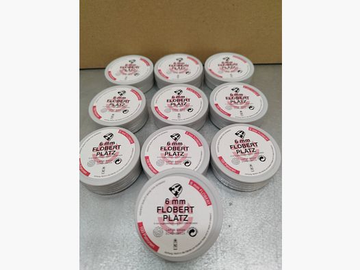 Lapua Schönebeck 6mm Flobert 1000 colpi di sparo .. !!!Nuovo!!!