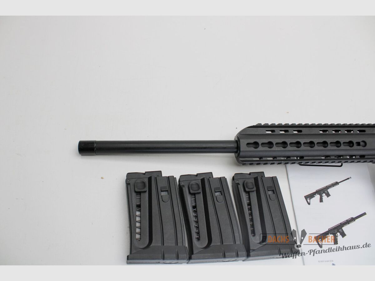 Rep. rifle Schmeisser BA15-22 cal. .22lr with 3 magazines