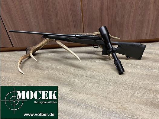 Sauer	 404 Synchro XT, mit Zeiss Conquest V4 3-12x56, Stahlsystem