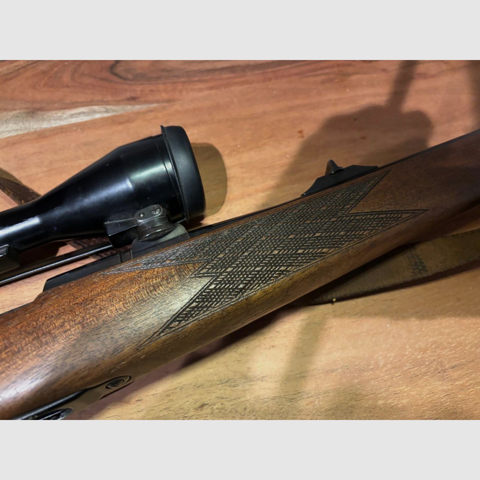 Krico 700 repeating rifle 7x64 repeater + optics + magazine