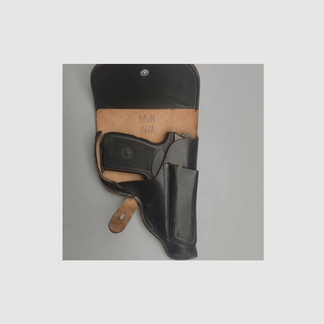 Makarow IJ70-18A Sporting PM Pistole 4mm M20 Ex 9mm Makarow Mit Holster MDI