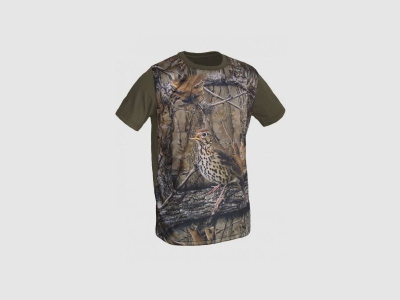 Technisches Jagd-T-Shirt Wildschwein kurzarm, Bild 2 von 2