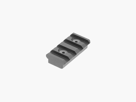 UTG PRO 4-Slot Keymod Picatinny Rail Section Black