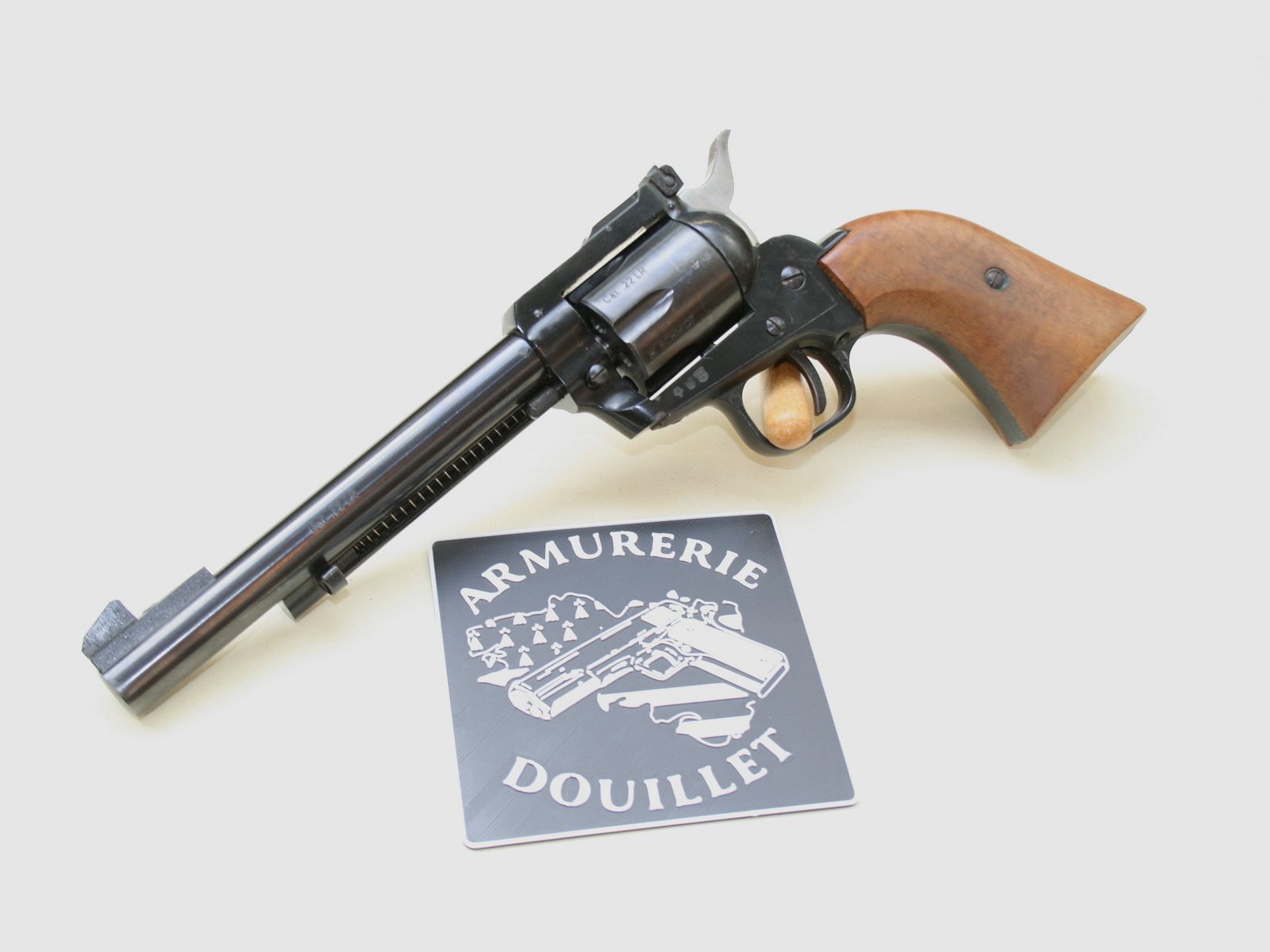 Eén-schots revolver SCHMIDT HERBERT model 21 – Kaliber .22Lr (GEBRUIKT), afbeelding 1 van 8