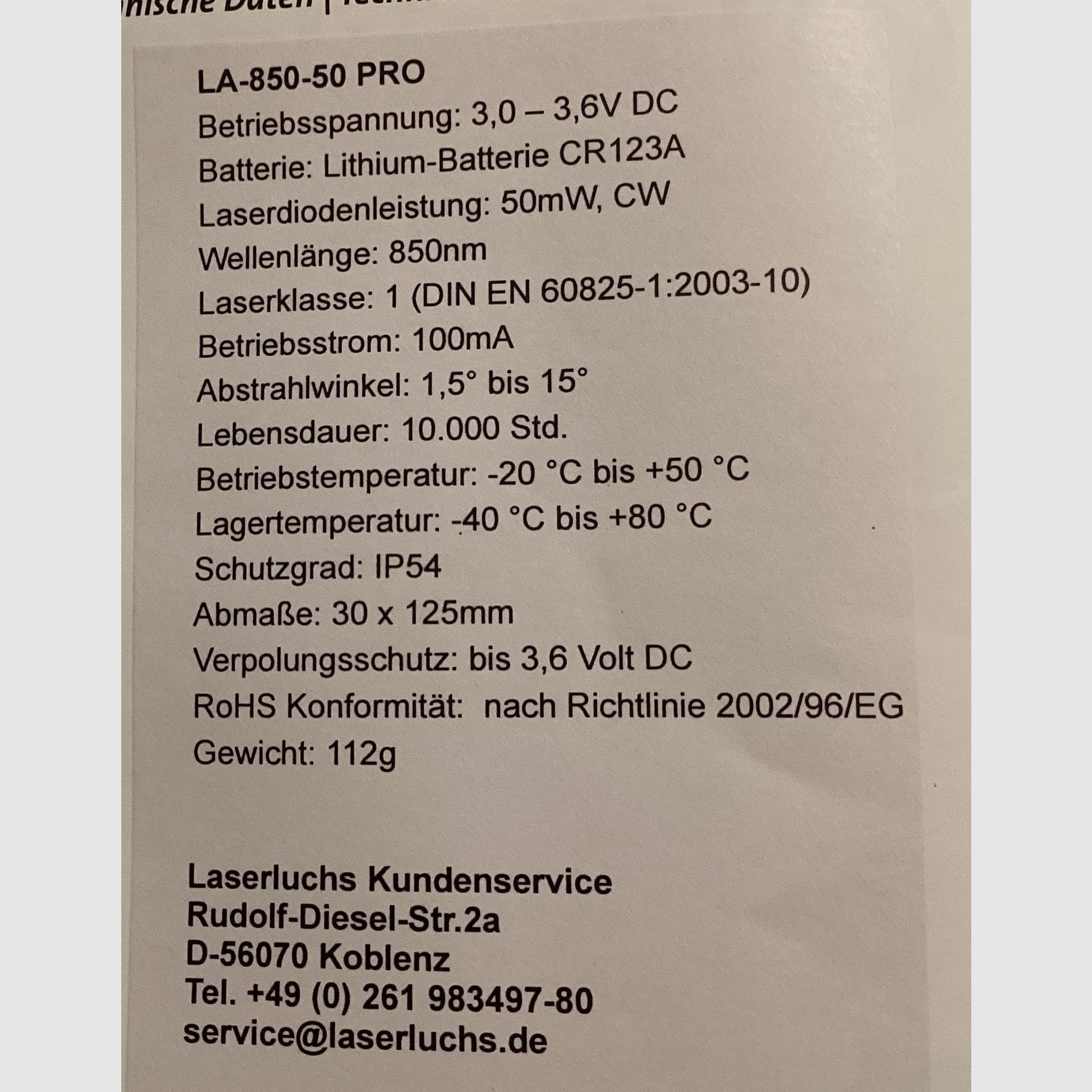 Laser Lynx Laser IR Illuminator