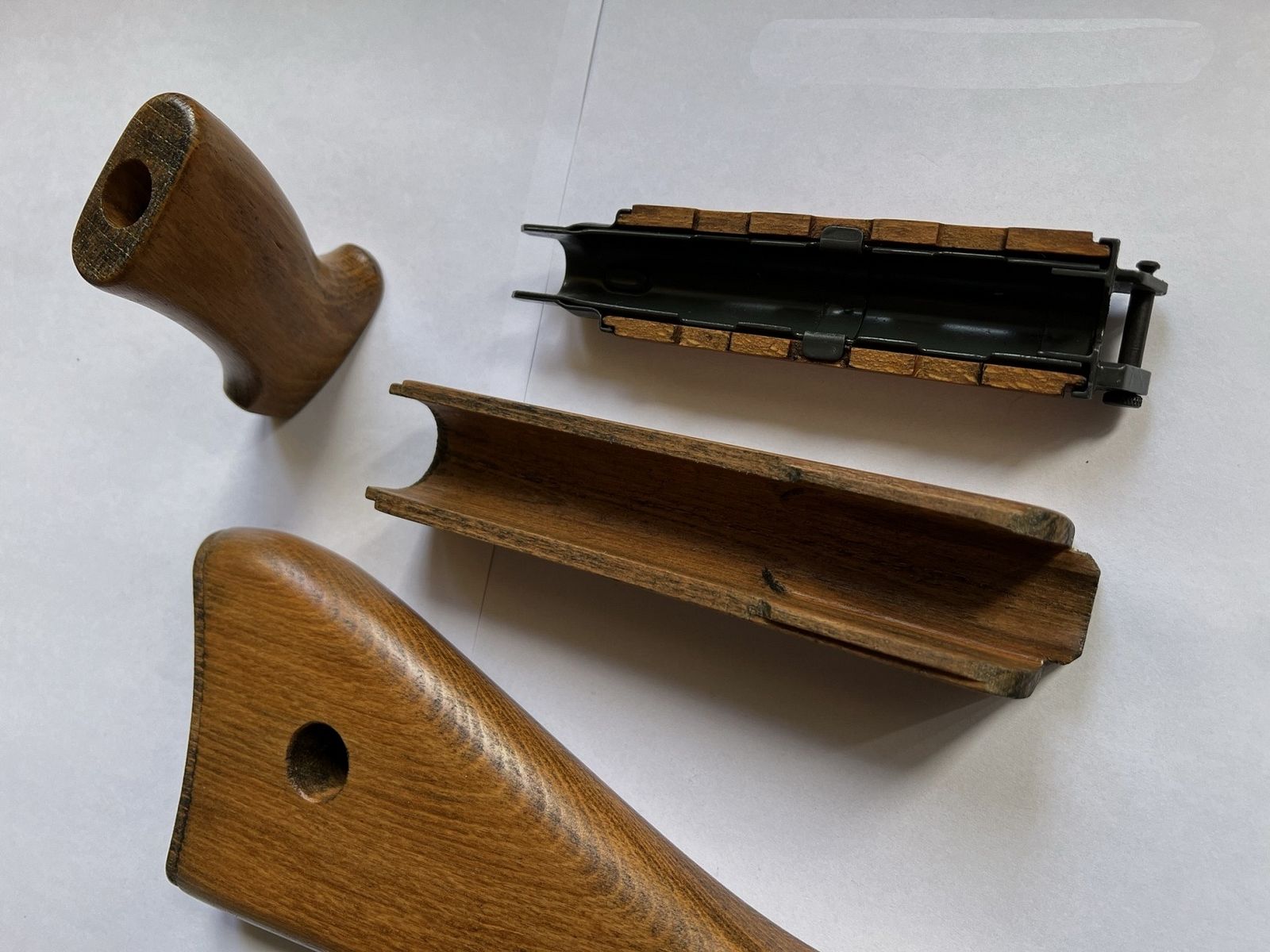 VZ58 set in legno - stock, grip, handguard (vz.58)