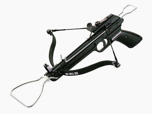 Crossbow pistol Power-Shooter 80lbs + 3 metal arrows,