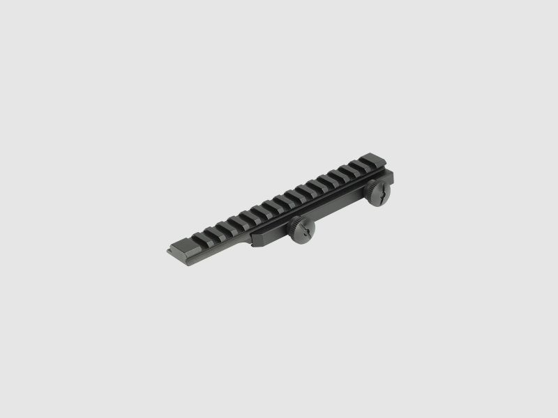 Weaver Tactical Picatinny-Style Riser Mount AR-15 Flattop Thumb-Nut matt schwarz