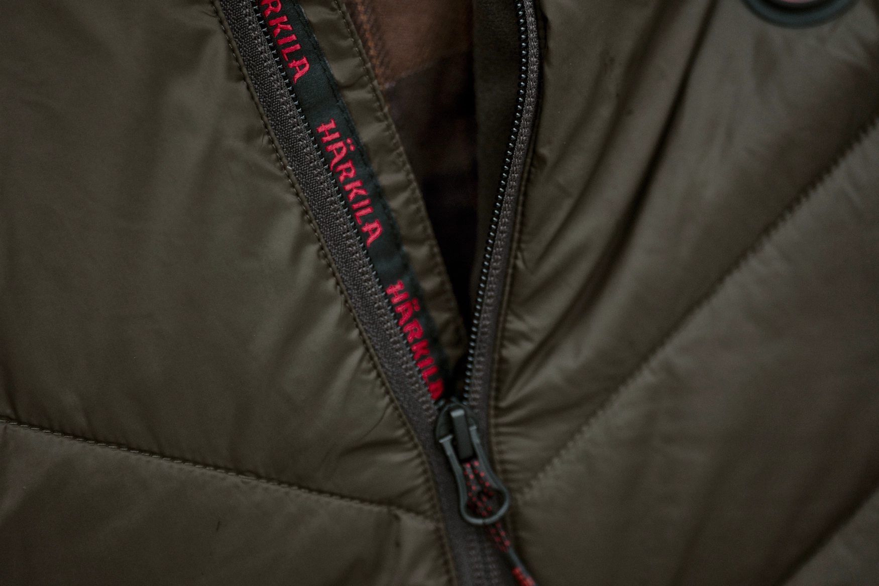 Gilet chauffant Härkila Heat Insulated – Willow Green/Shadow Brown, image 5 sur 8