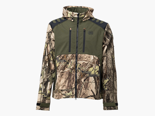 Bitrabi Softshelljacke Tiger Grün