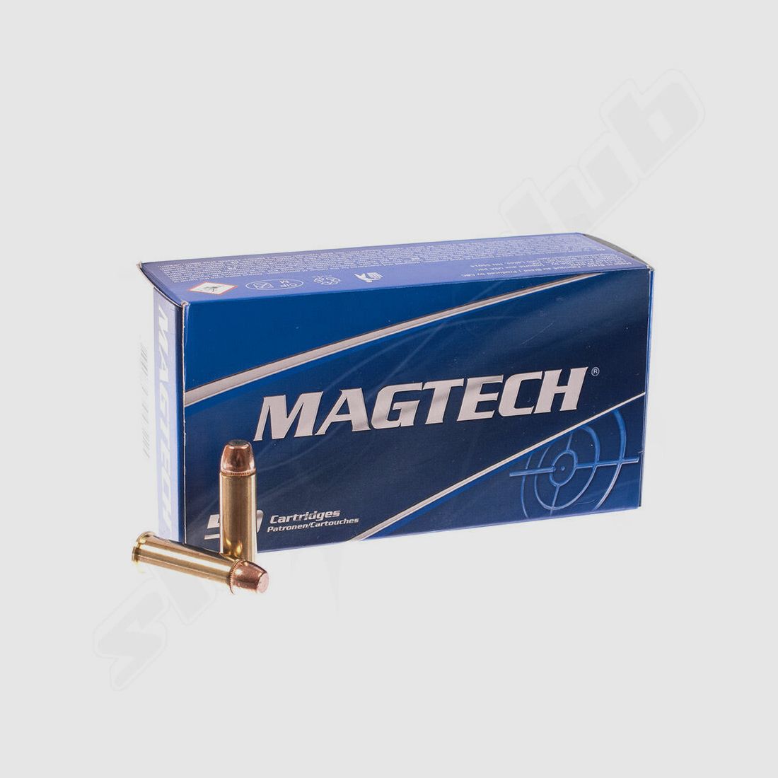 MagTech FMJ Flat 158grs 50St .38Special