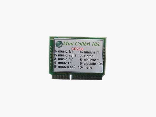 PUCE TECNOEST 10 PISTES POUR MINI COLIBRI GR2 - GRIVES