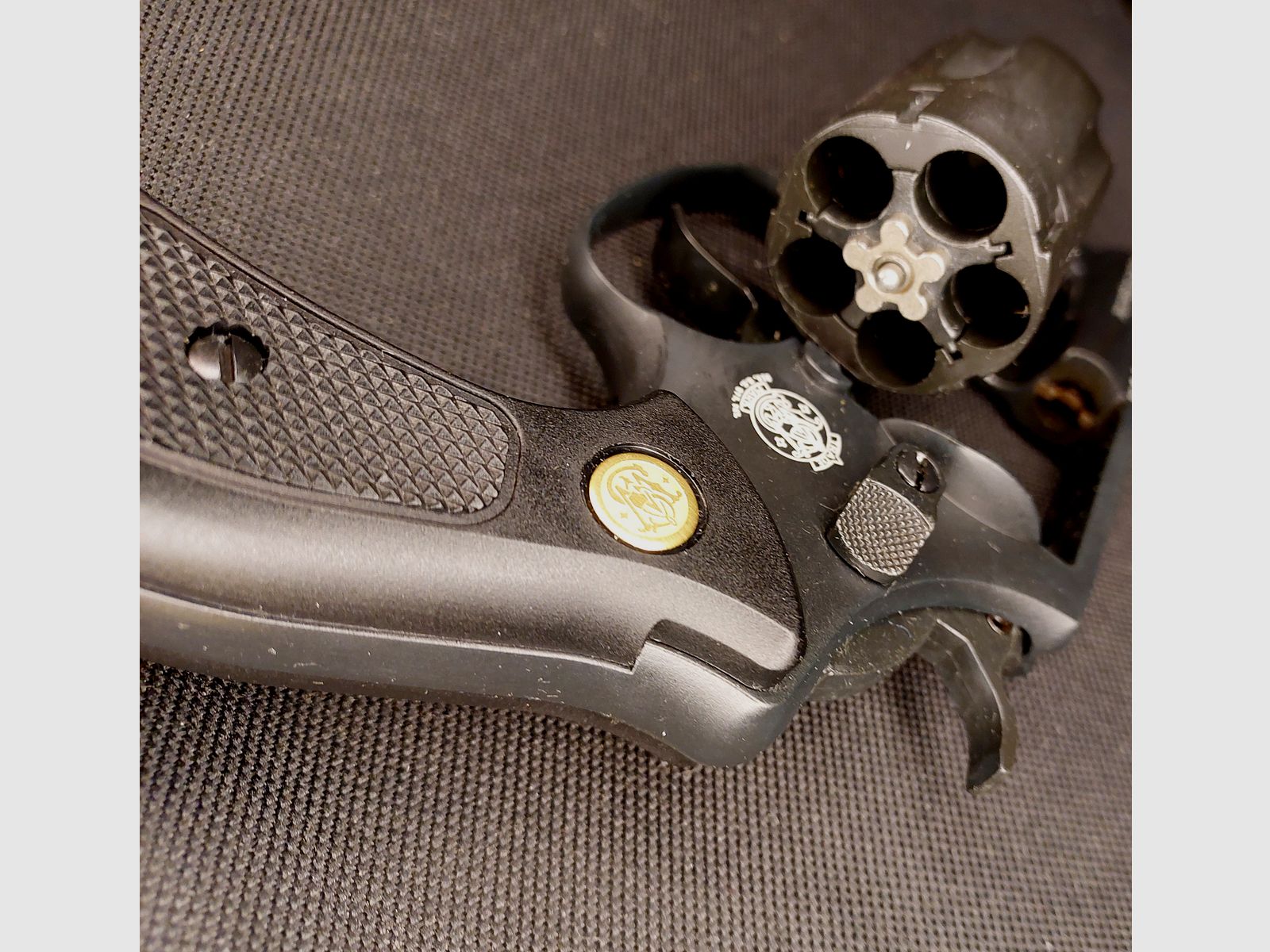 Smith & Wesson Chiefs Special Schreckschussrevolver Kal. 9mm R.K. brüniert (PTB 794)