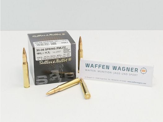 Sellier&Bellot FMJ 11,7g 180grs. A50