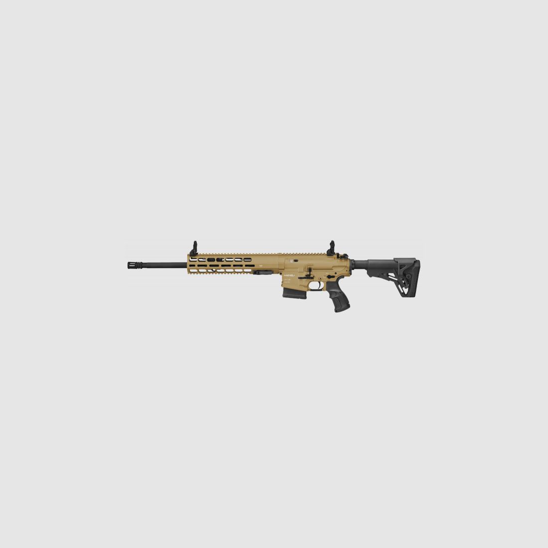 HAENEL CR308 SELBSTLADEBÜCHSE - .308WIN - SAND - 16,65" LAUF - LANGER HANDSCHUTZ - M-LOK