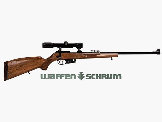 Walther KKJ  , Zielfernrohr Zeiss Diatal 4 X 32 Abs. 4, .22Hornet