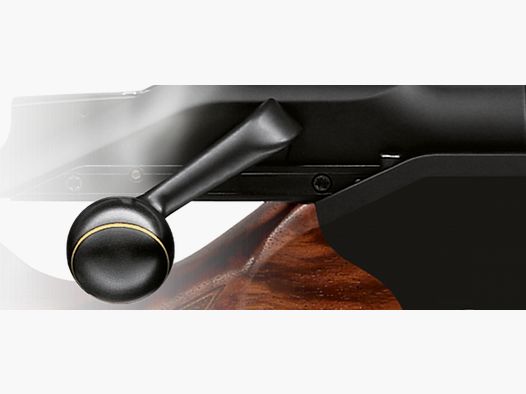 Blaser Kammergriffkugel Selous Stahl schwarz mit Goldeinlage