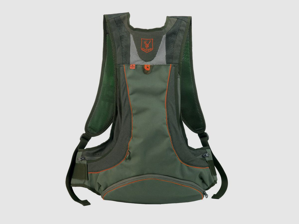RISERVA RV1835 GILET CACCIA VERDE/ARANCIO TG. UNICA, immagine 2 di 4