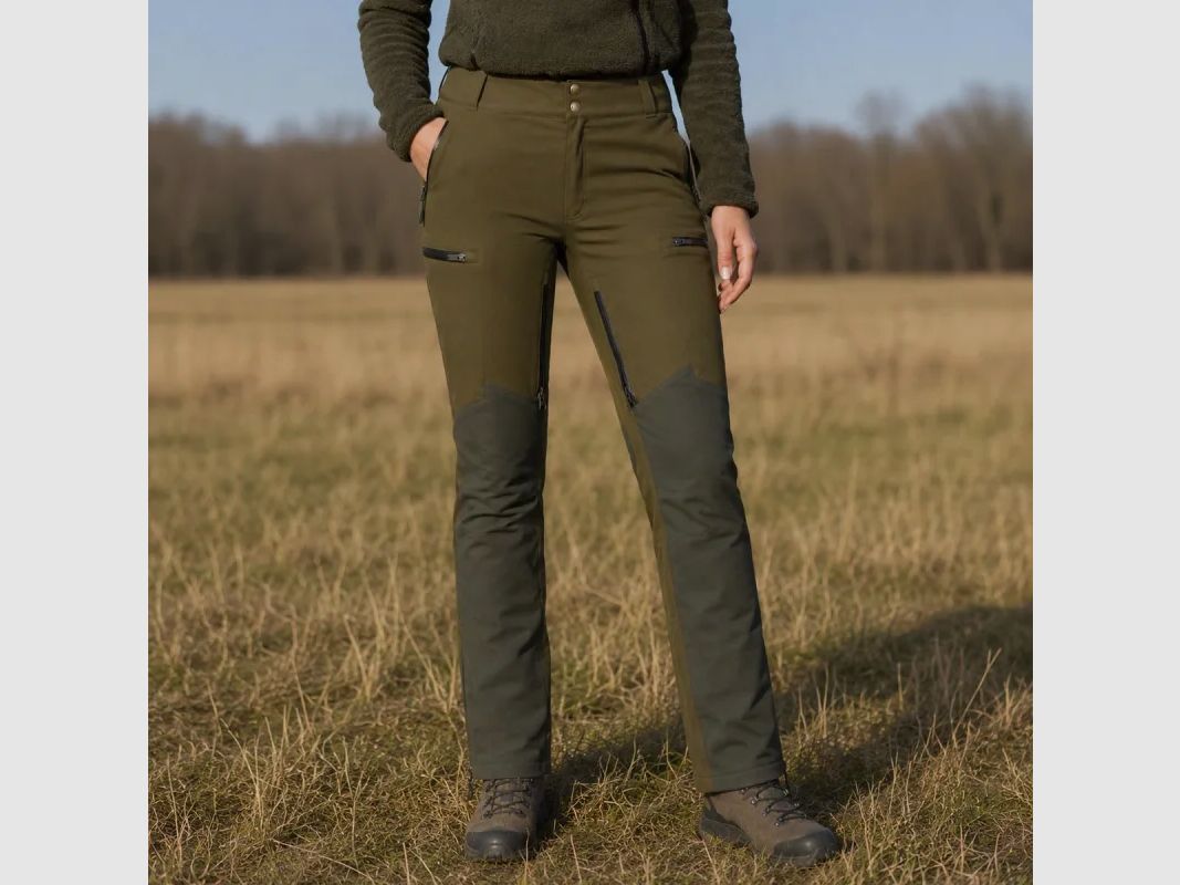 Damen Jagdhose Anar Hirvas aus geräuschlosem Polyester, Bild 4 von 12