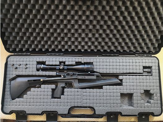 Luftgewehr Baikal MP61 + Zielfernrohr Walther ZF6x42 + Waffenkoffer + 5 Magazine 4,5mm/.177cal