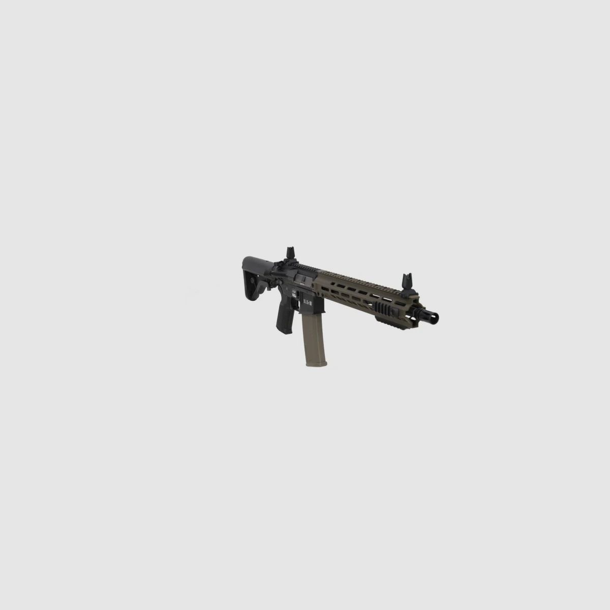 SA M4 URG-I M-LOK 14" (SA-P30 PRIME™ Aster II ETU BLDC™) Rifle Airsoft Libre a partir de 18 – Negro/Verde -F-