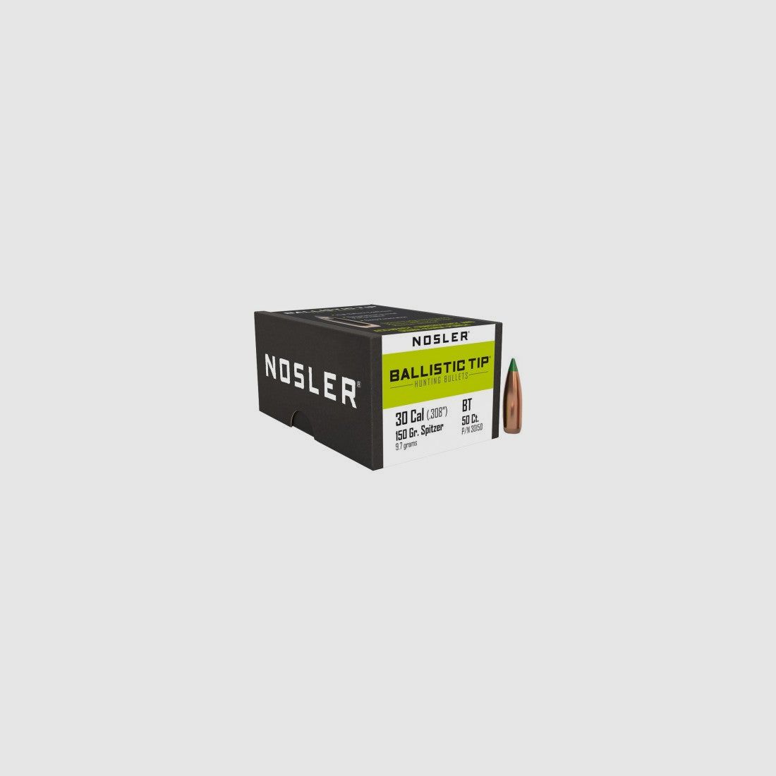 NOSLER Kogels voor .308" Ballistic Tip 150 gr.